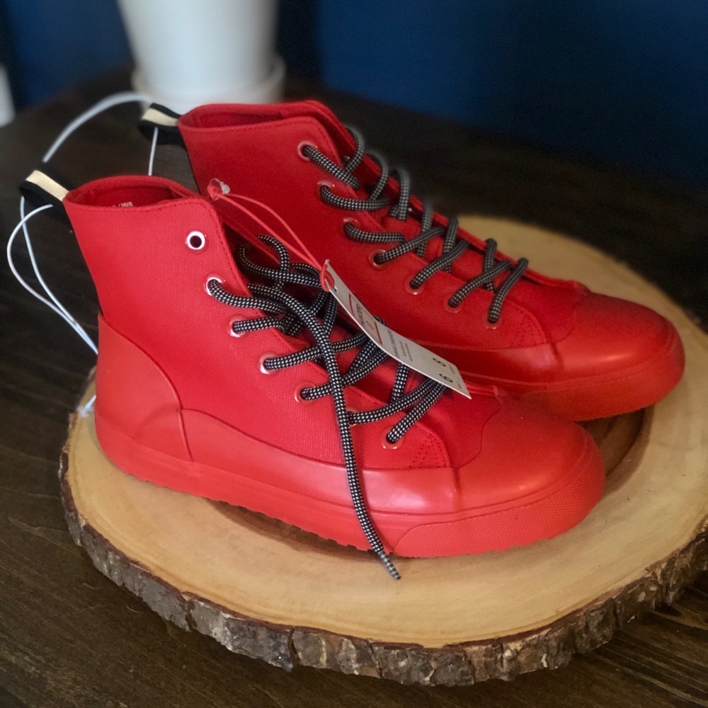 NWT Hunter x Target Canvas Sneaker Rain Boots
